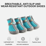 Non-Slip Dog Shoes for Small Dogs with Warm Plush Lining