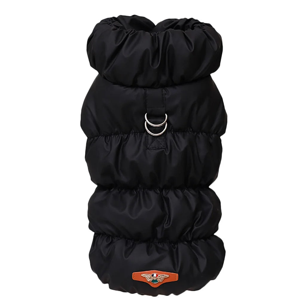 Padded Dog Winter Coat for Small and Medium Dogs, Windproof