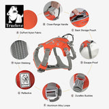 Escape Resistant Dog Harness with Zippered Pocket and Handle