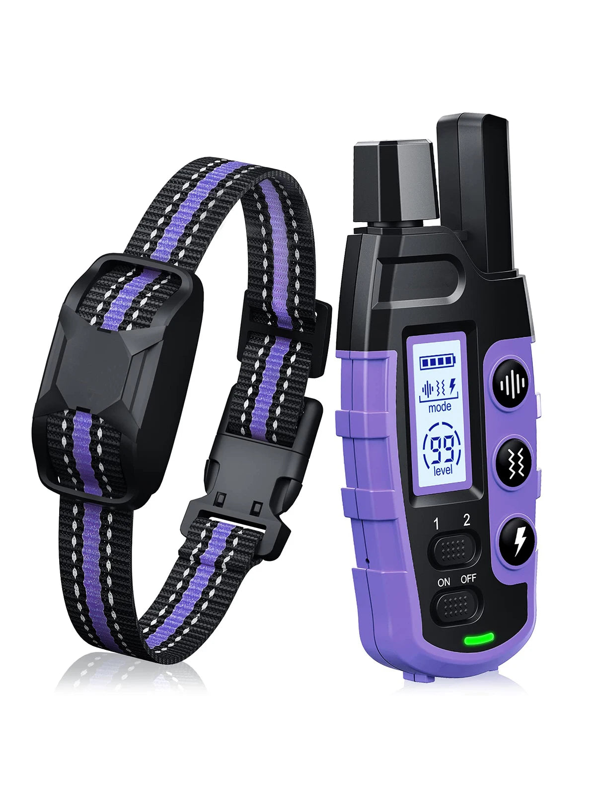 Remote Dog Training Collar with LCD Remote, 1 to 99 Levels