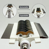 3-in-1 Dog Grooming Tool with Mat Splitter, Deshedder and Comb