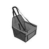 Dog Car Seat and Seat Cover, Booster Basket or Back Seat Hammock