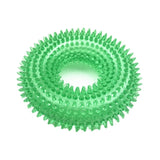 Squeaky Spiky Ring Chew Toy for Dogs and Puppies