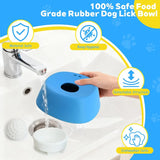 Non-Slip Slow Feeder Dog Bowl, 3/4 Cup, Lick Toy for Treats