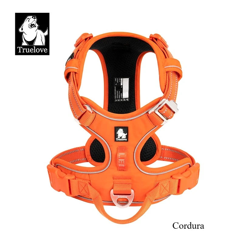 Reflective Mesh Dog Harness with Duraflex Buckles, XS to XL