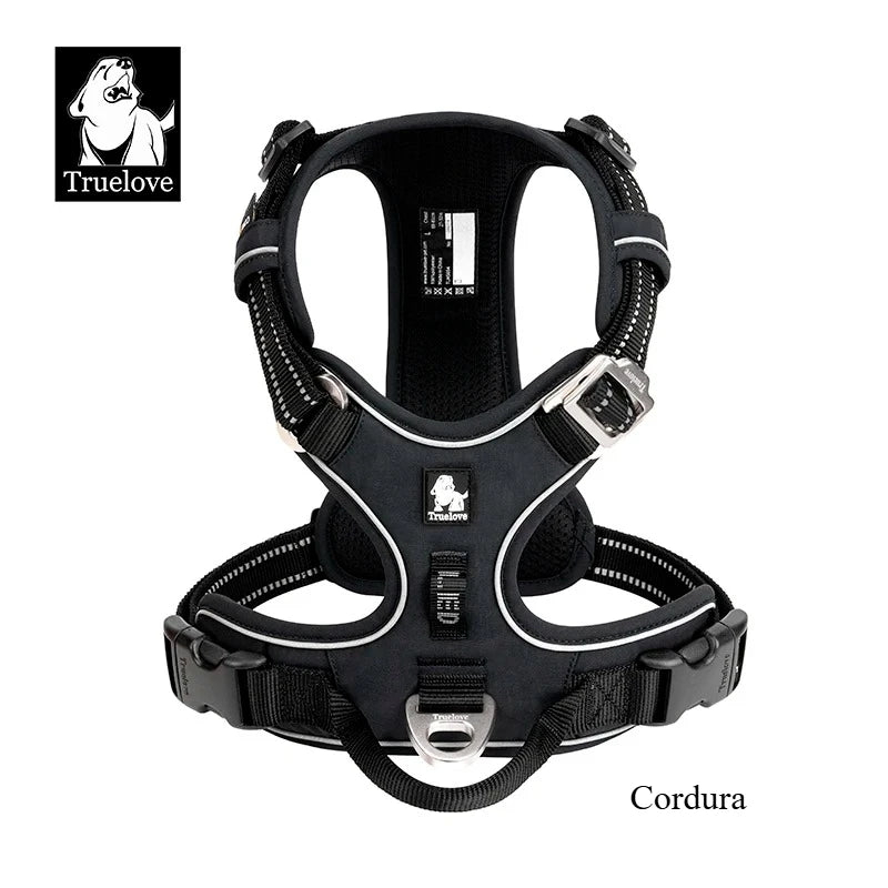 Reflective Mesh Dog Harness with Duraflex Buckles, XS to XL