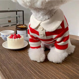 Dog Polo Shirt for Small Dogs, Soft Cotton Summer Shirt