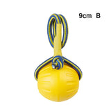 Floating Dog Ball on a Rope for Fetch and Tug
