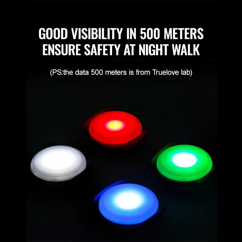 Rechargeable LED Dog Collar Light, 3 Modes, IP65 Rated