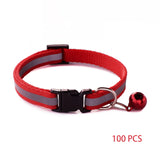Adjustable Puppy Collar with Small Bell, 7.5 to 12.6 in