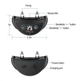 Rechargeable Anti Bark Collar for Dogs with Beep and Static Mode