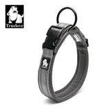 Heavy Duty Padded Dog Collar for Large Dogs, Reflective Nylon
