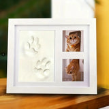 Dog Paw Print Keepsake Kit with Clay and Photo Frame