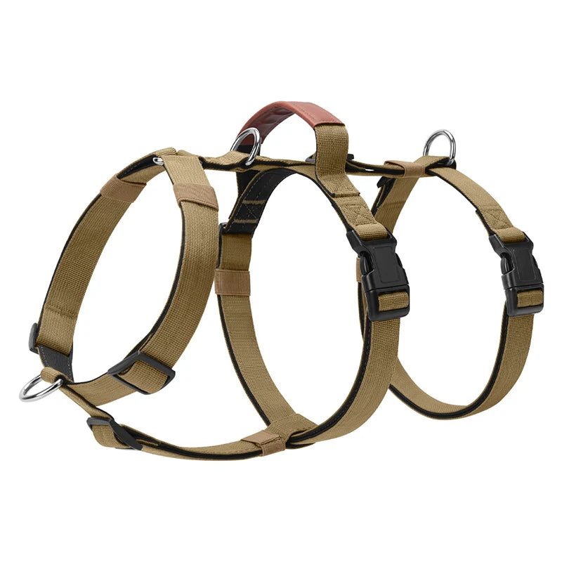 Three-Strap Escape Resistant Harness for Medium and Large Dogs