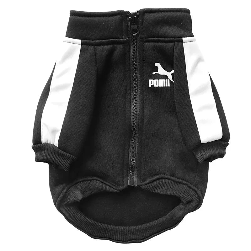 Dog Baseball Jacket for Small and Medium Dogs, Sizes S to 4XL