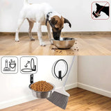 Stainless Steel Hanging Dog Bowl for Cages Dog Feeder