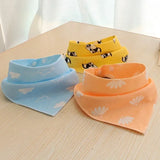 Cute Printed Dog Bandana, Soft Cotton Kerchief for Dogs and Cats