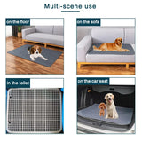 Washable Dog Pee Pad, Reusable Puppy Training Mat with Non-Slip Back