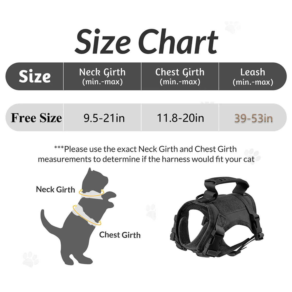 Military Style Vest Harness for Puppies and Small Dogs