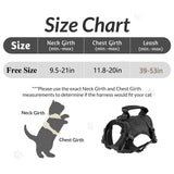 Military Style Vest Harness for Puppies and Small Dogs