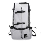 Reflective Motorcycle Dog Backpack with Cushioned Base