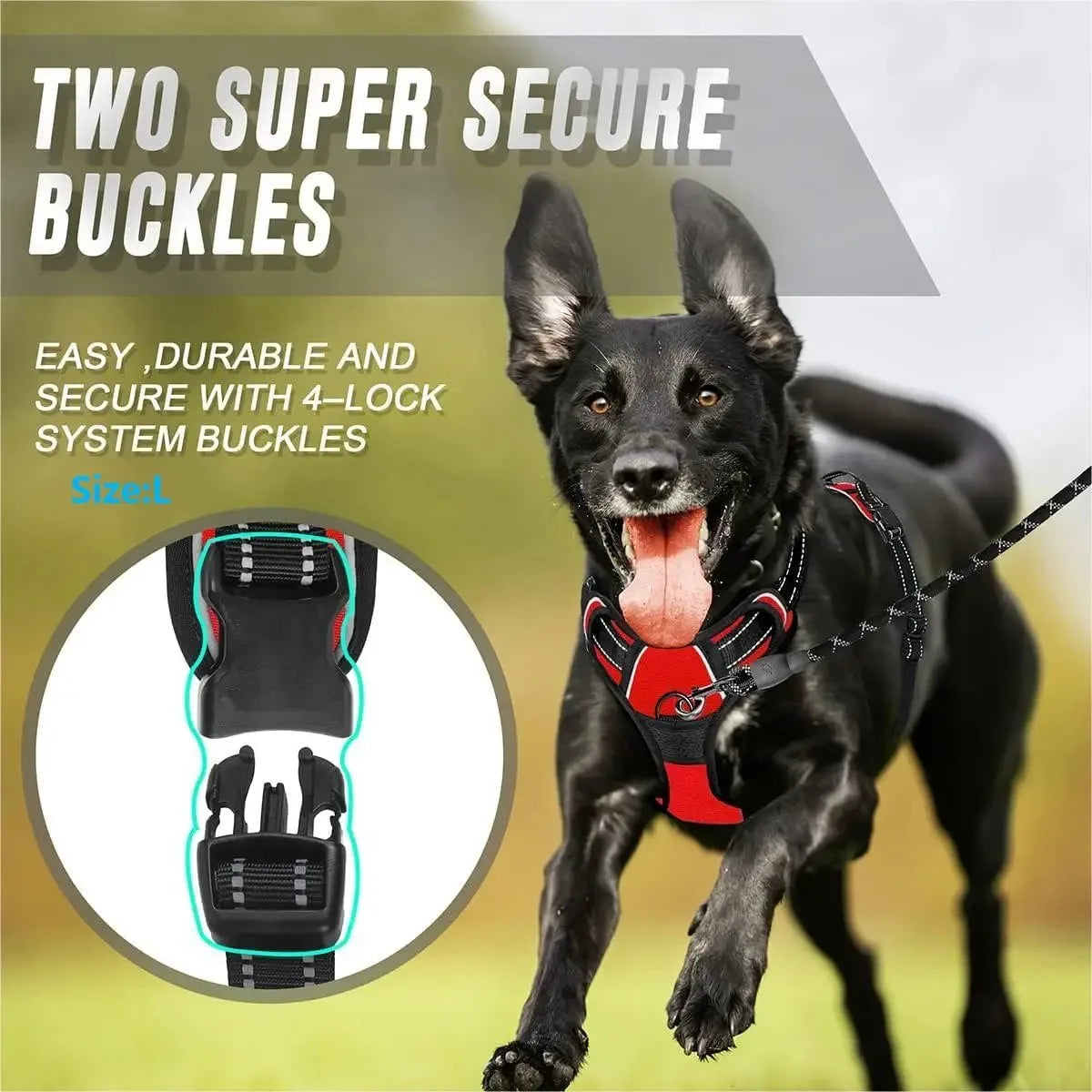 Dog Vest Harness for Small and Medium Dogs, All Seasons
