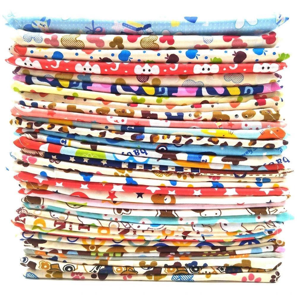 Bulk Dog Bandanas 30 or 50 Pack, Cotton Triangle Scarves