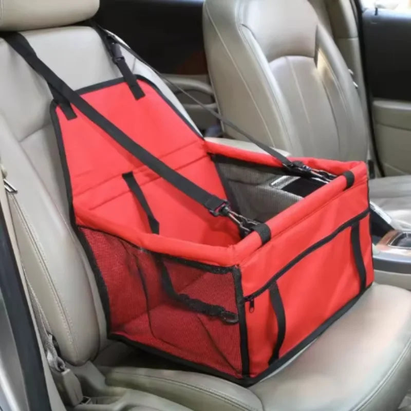 Dog Car Seat and Seat Cover, Booster Basket or Back Seat Hammock