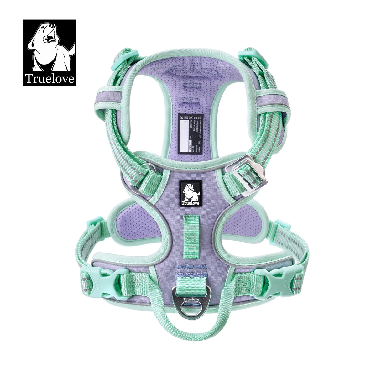Reflective Dog Harness with Handle, Padded and Adjustable