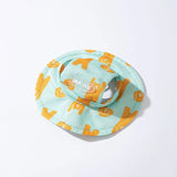 Dog Vest and Hat Set for Small Dogs, Cute Summer Outfit