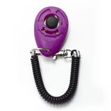 Dog Training Clicker with Wrist Coil and Clip