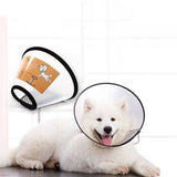Clear Dog Recovery Cone in 8 Sizes for Cats, Small and Large Dogs