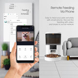 Automatic Dog Feeder with Camera and App Control, 4L