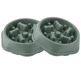 Slow Feeder Dog Bowl with Anti-Slip Base for Fast Eaters