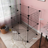DIY Wire Mesh Dog Fence Panels, Modular Pet Barrier
