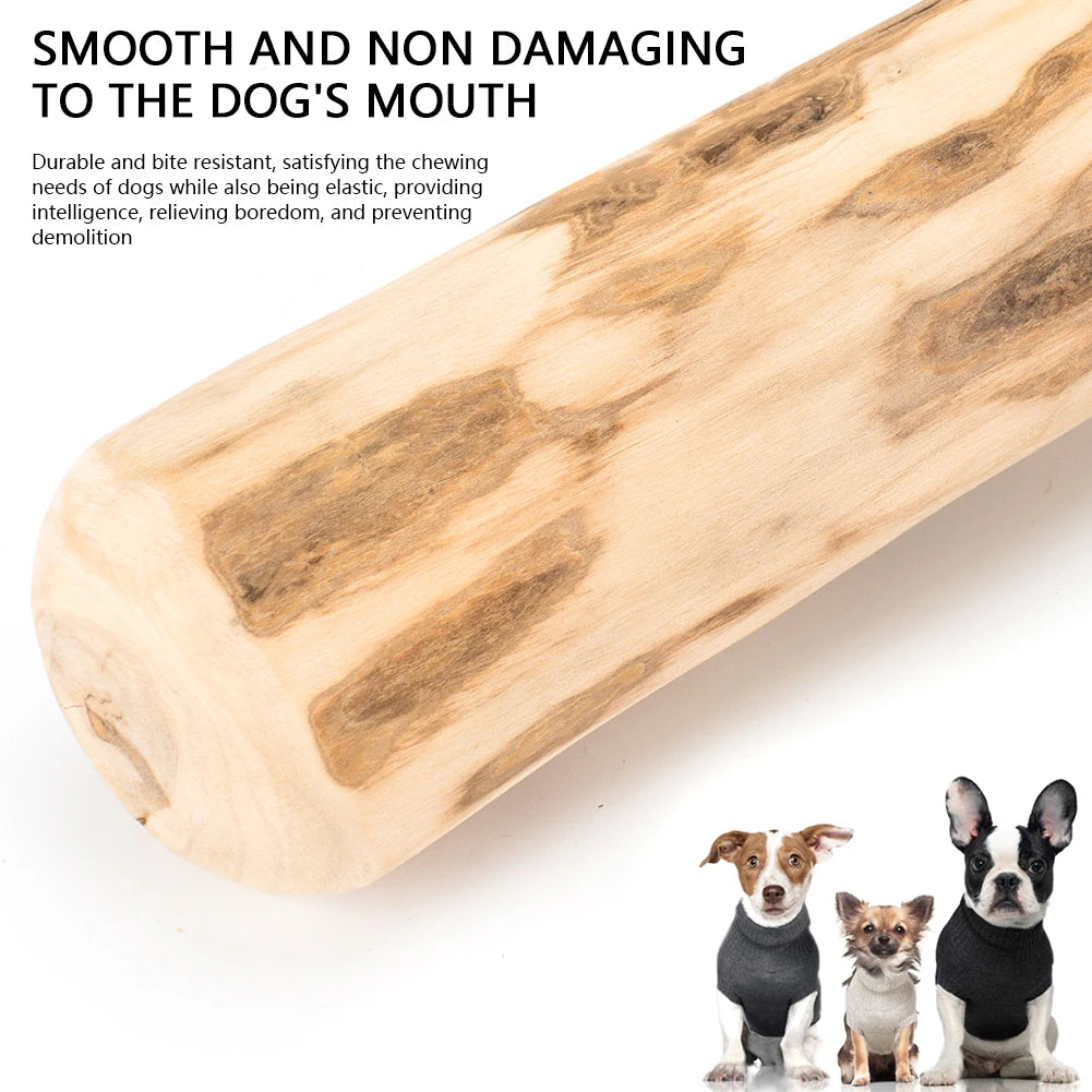 Natural Coffee Wood Dog Chew Stick in 6 Sizes