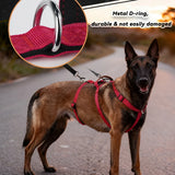 Adjustable Nylon Vest Harness for Large Dogs, M to XL