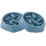 Slow Feeder Dog Bowl with Anti-Slip Base for Fast Eaters