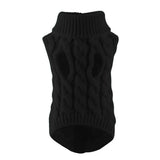 Knitted Dog Sweater for Small Dogs, Warm Pullover for Winter