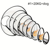 Dog Recovery Cone Collar, Adjustable E-Collar in 9 Sizes