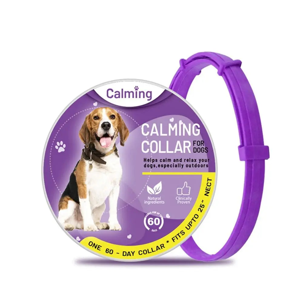 Calming Collar for Dogs and Cats, Adjustable Cut to Fit Design