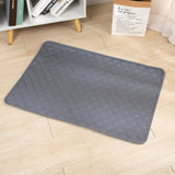 Washable Dog Pee Pad, Reusable Puppy Training Mat with Non-Slip Back