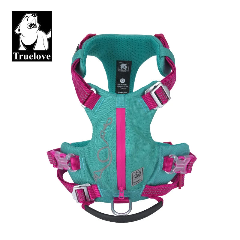Escape Resistant Dog Harness with Zippered Pocket and Handle