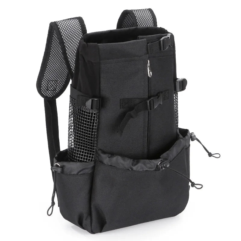 Nylon Dog Motorcycle Backpack Carrier for Small and Medium Dogs