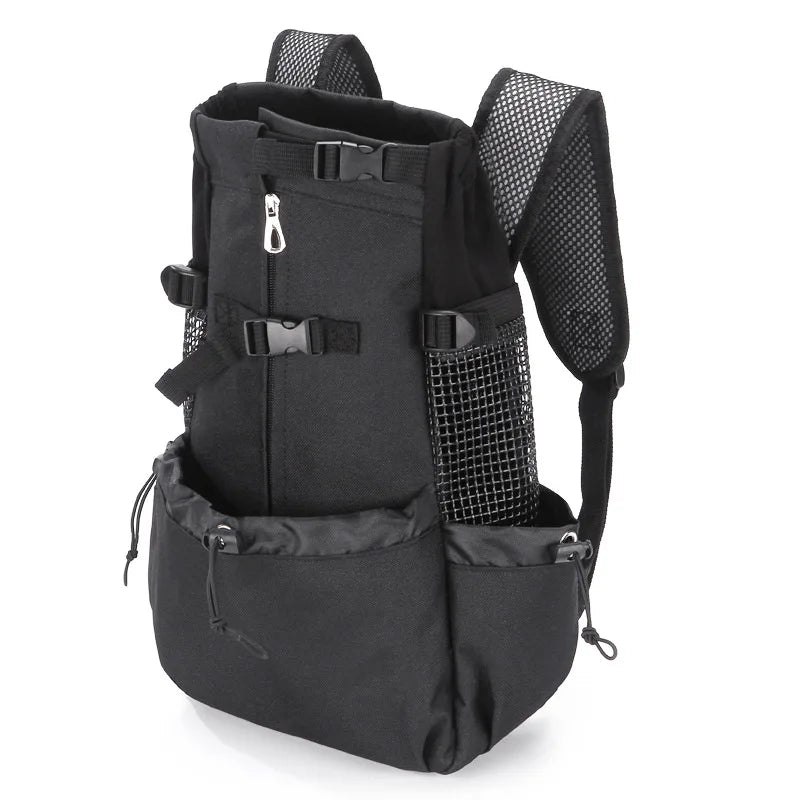 Nylon Dog Motorcycle Backpack Carrier for Small and Medium Dogs