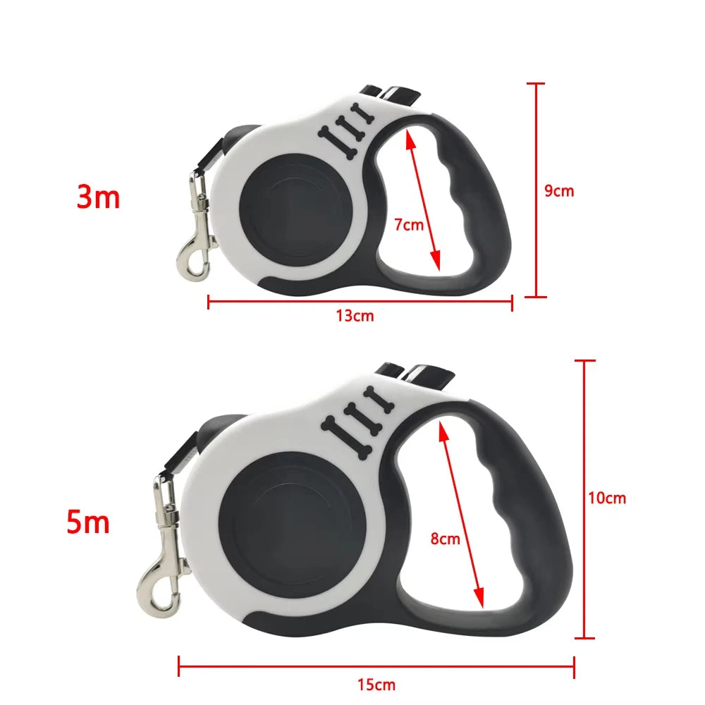 Retractable Dog Leash for Small Dogs, 10 Ft or 16 Ft Lengths