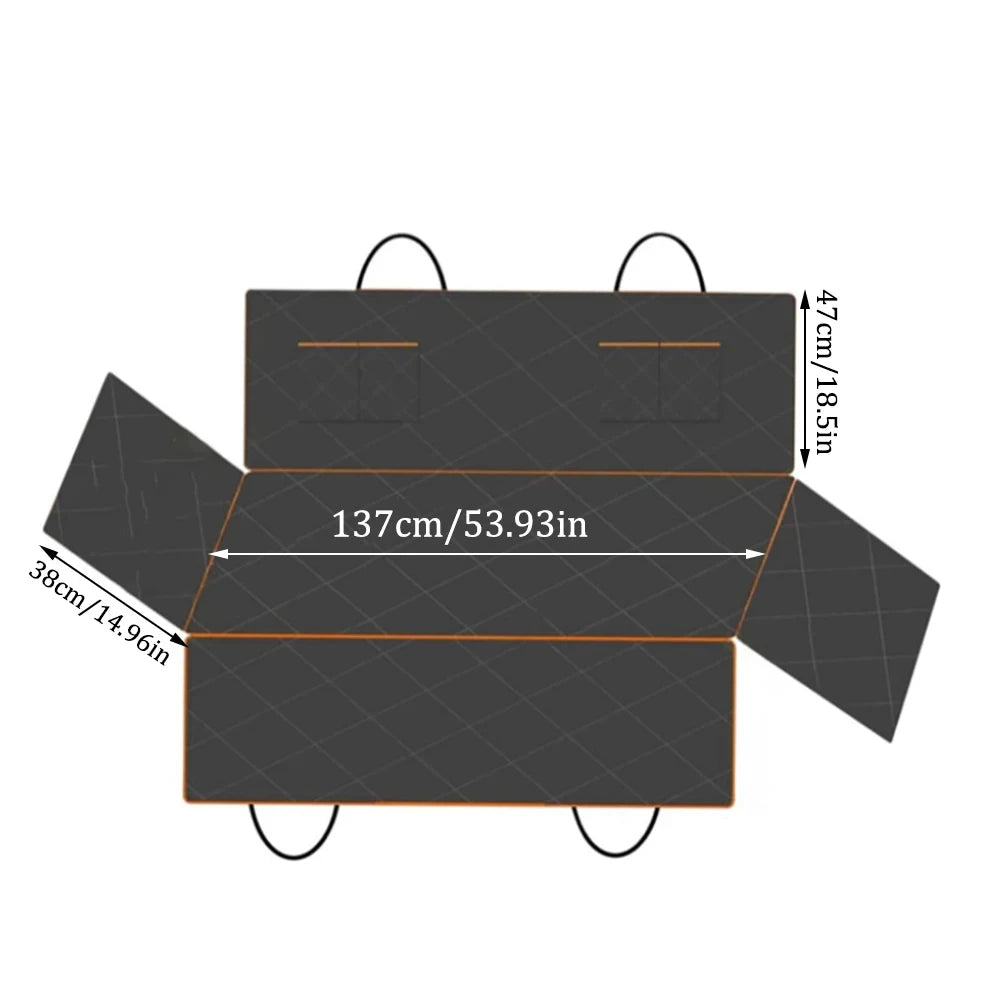 Waterproof Dog Car Seat Cover Hammock for Back Seats
