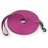 Long Line Dog Leash with Rubber Grip, 6 Lengths up to 49 Ft