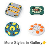 Interactive Dog Puzzle Feeder and Slow Feeder Bowl, 4 Styles