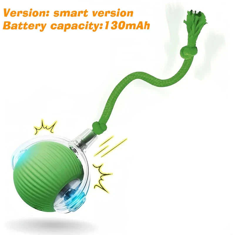 Automatic Rolling Ball Toy for Dogs, Rechargeable with 3 Modes